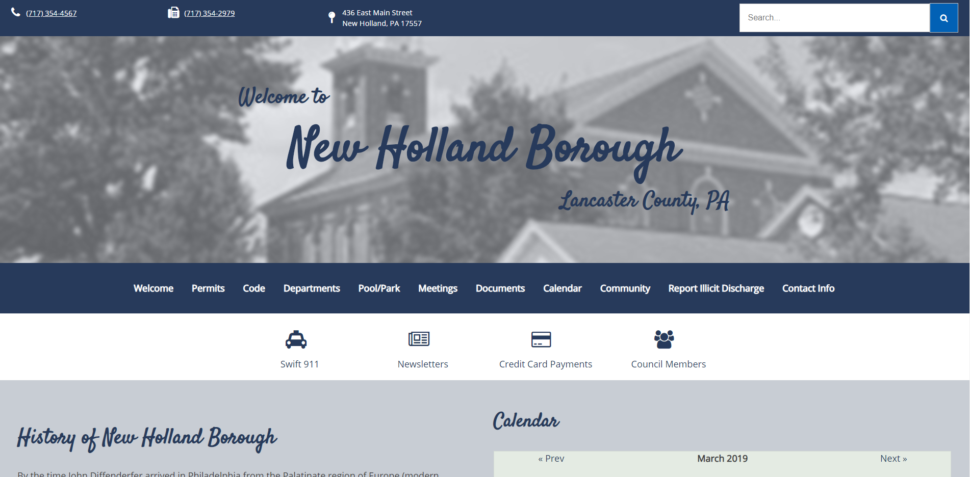 New Holland Borough Preview